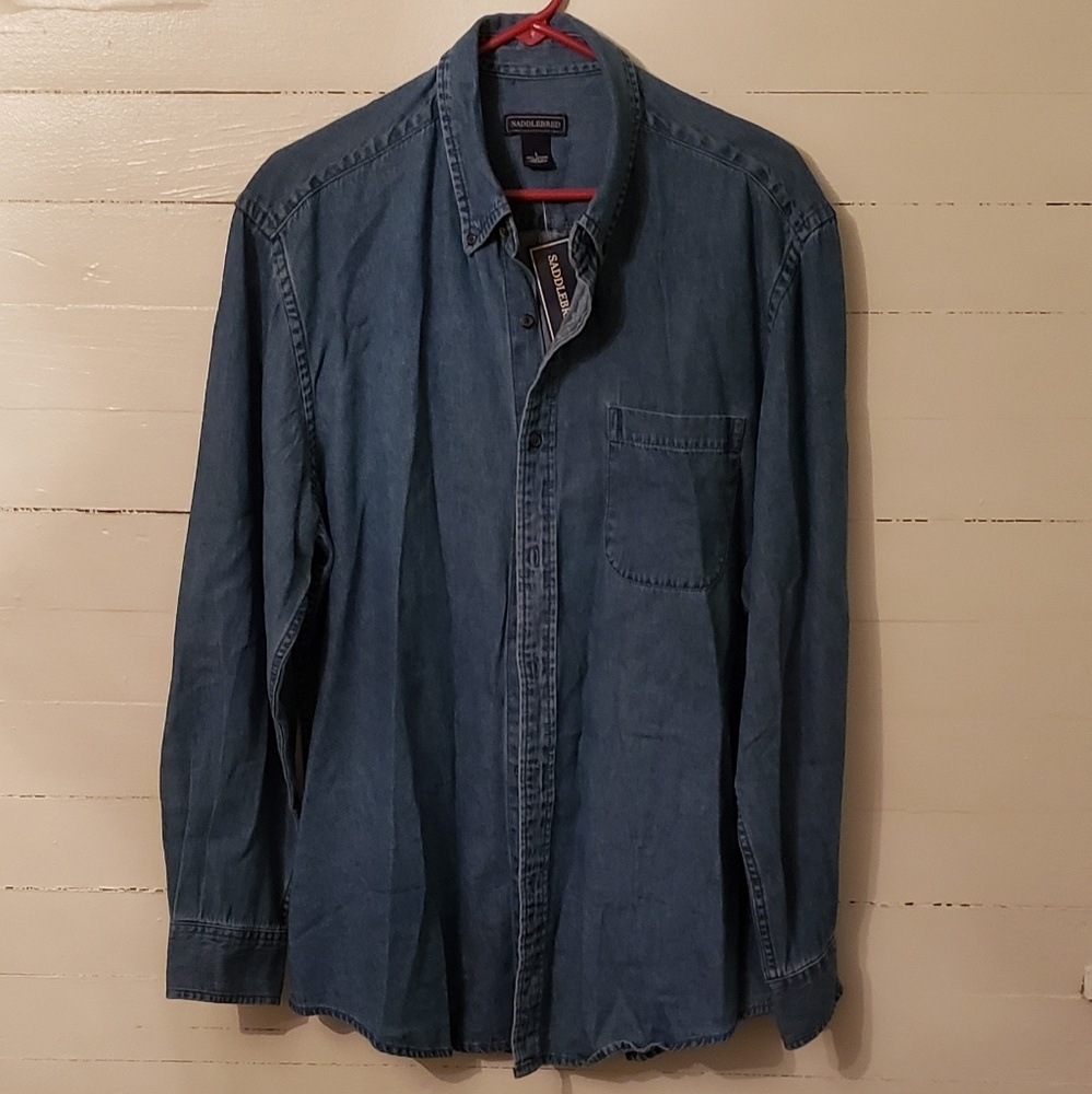 NWT  Denim Shirt                      0073